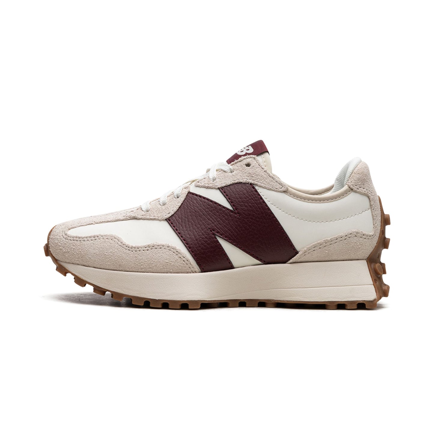 NEW BALANCE 327 WMNS "Moonbeam Classic Burgundy"  MENS