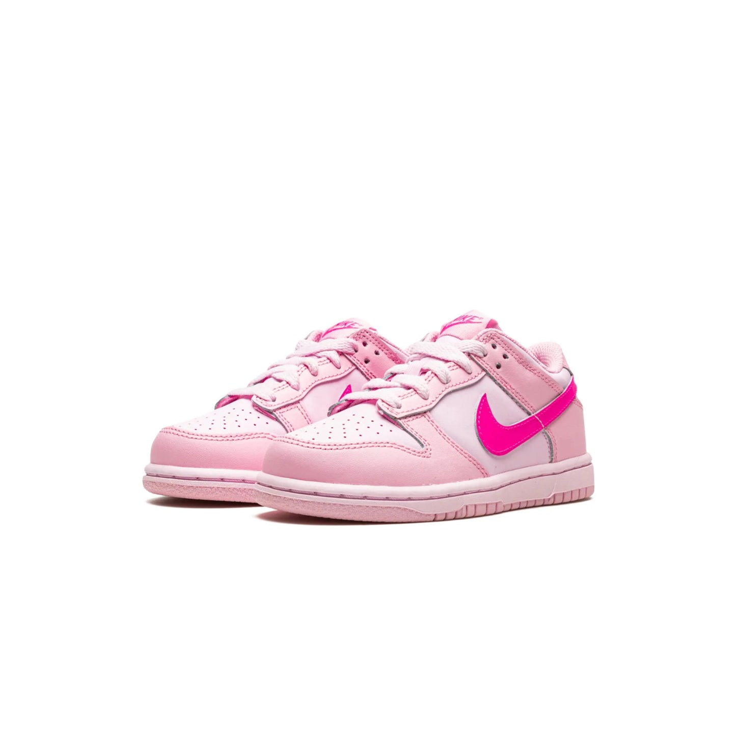 NIKE KIDS DUNK LOW PS "Triple Pink"  WOMENS