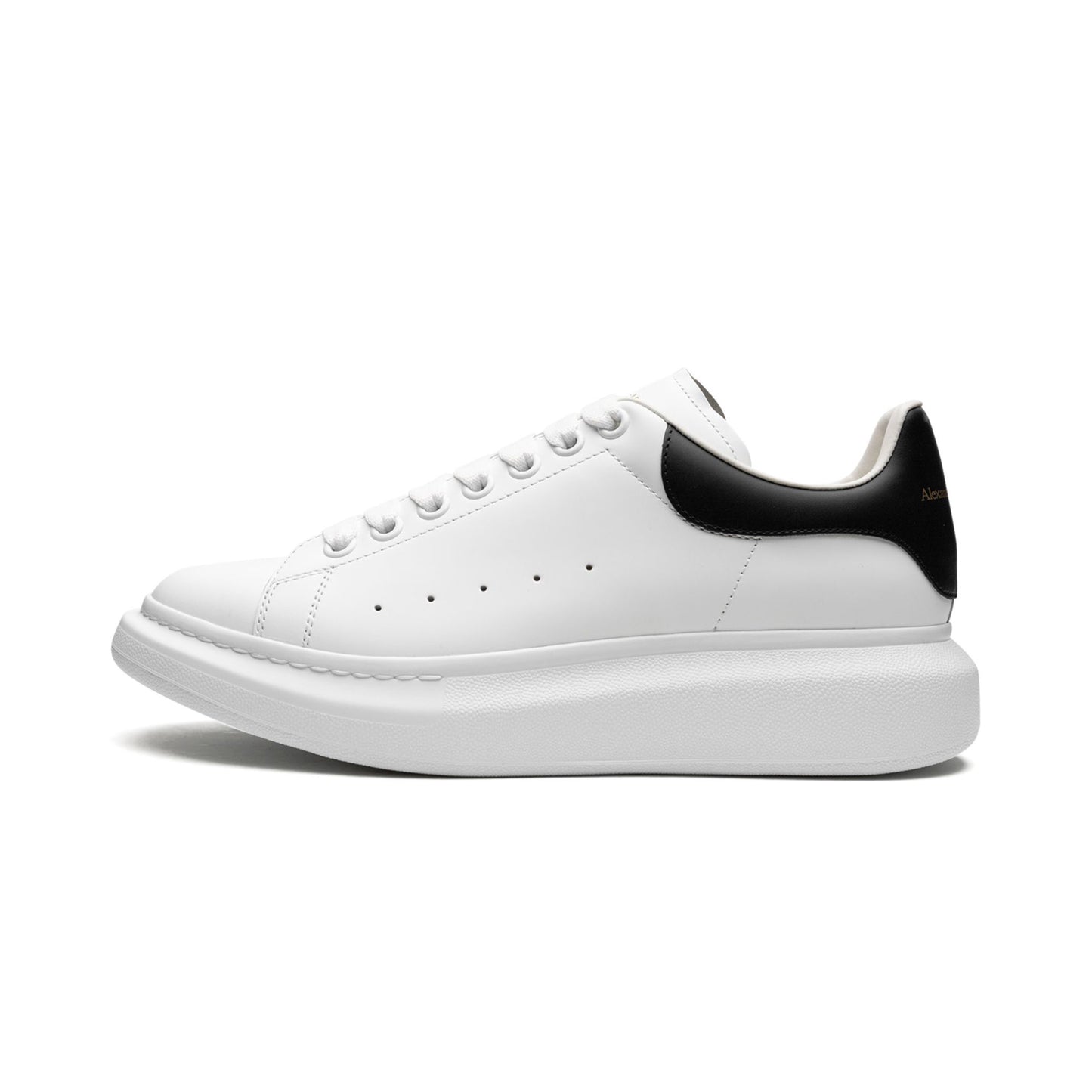 ALEXANDER MCQUEEN - WHITE BLACK - LEATHER MENS