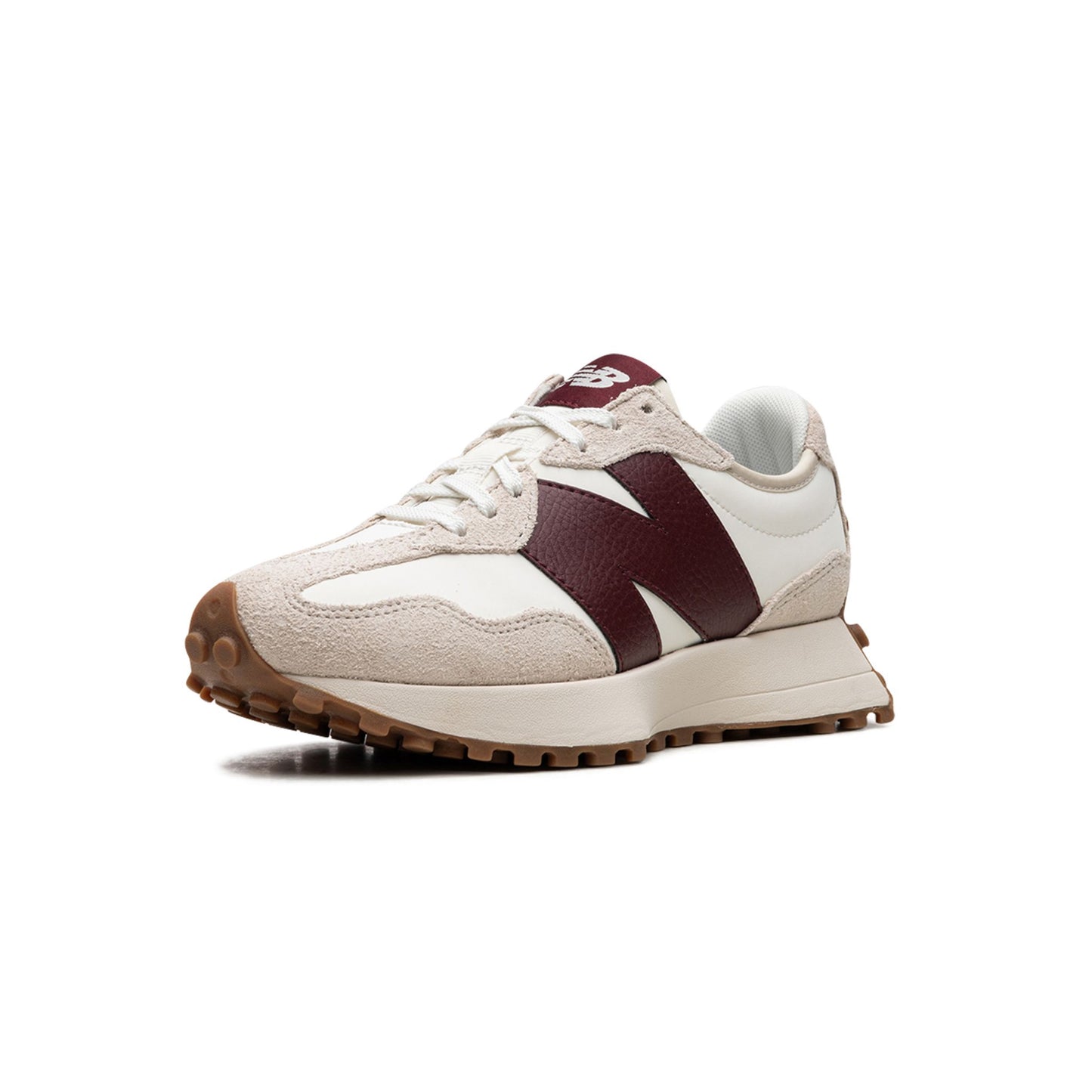 NEW BALANCE 327 WMNS "Moonbeam Classic Burgundy"  MENS