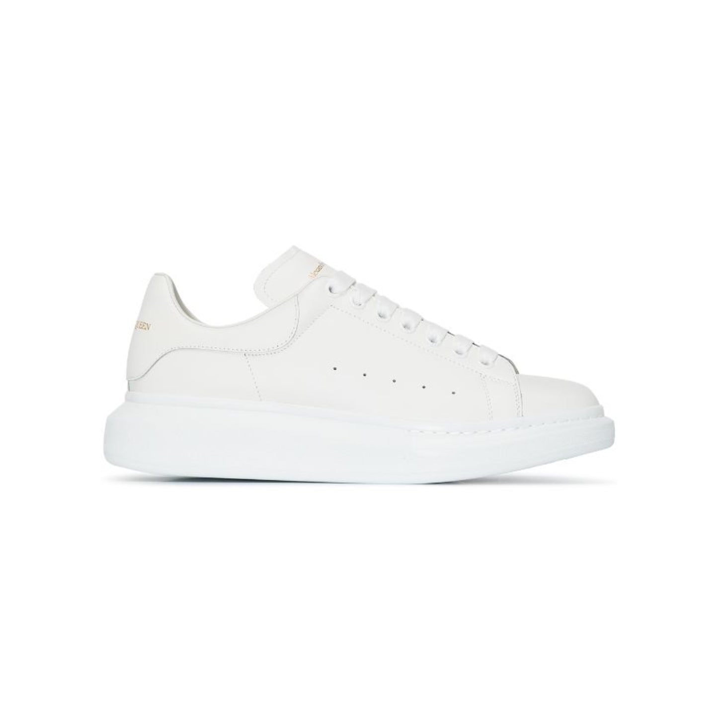 Alexander McQueen White Leather   WOMENS