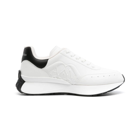 Alexander McQueen Sprint Runner Black and White MENS