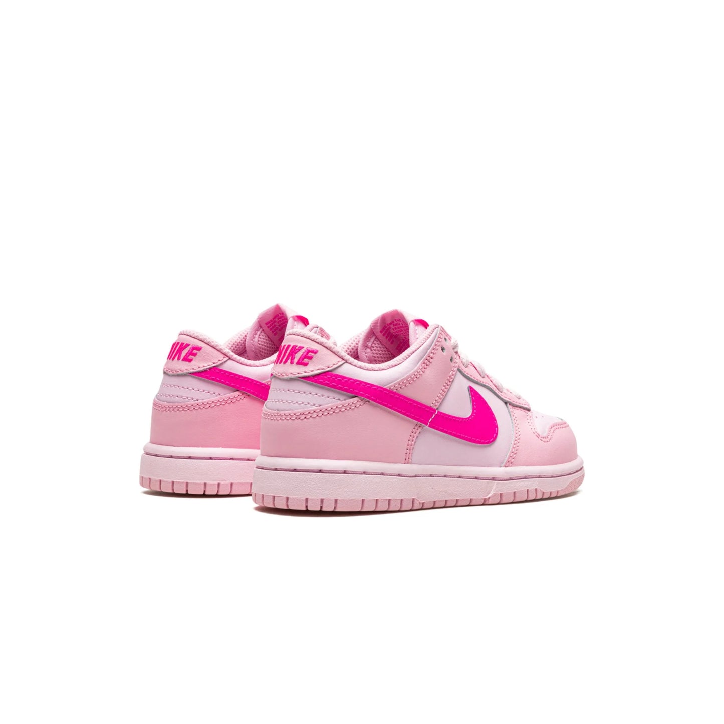 NIKE KIDS DUNK LOW PS "Triple Pink"  WOMENS