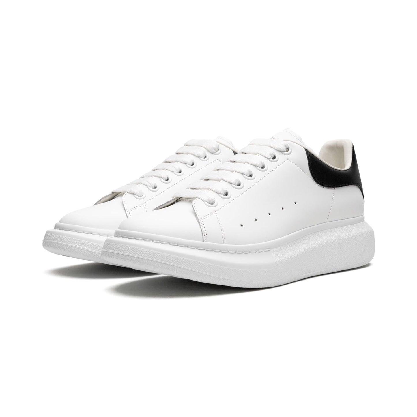 ALEXANDER MCQUEEN - WHITE BLACK - LEATHER MENS