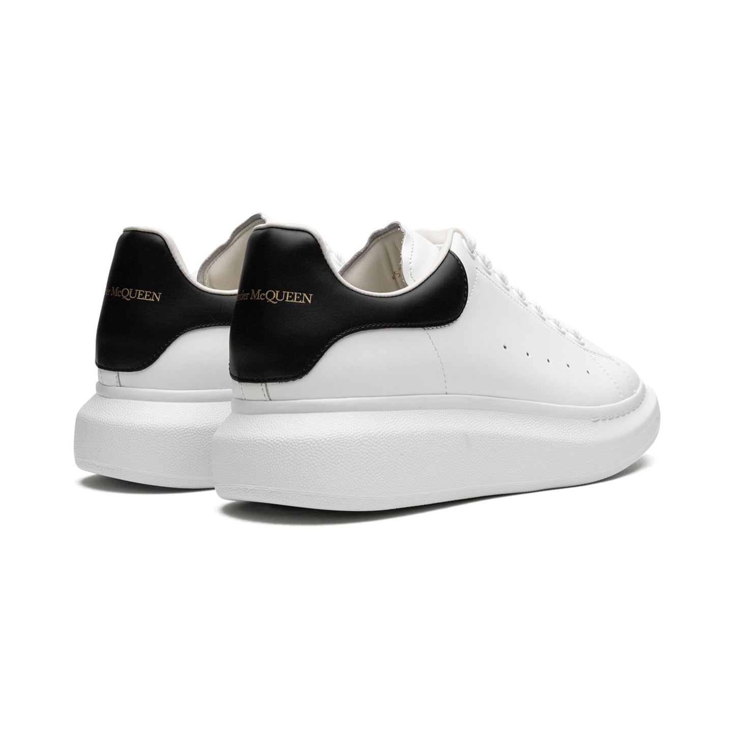 ALEXANDER MCQUEEN - WHITE BLACK - LEATHER MENS