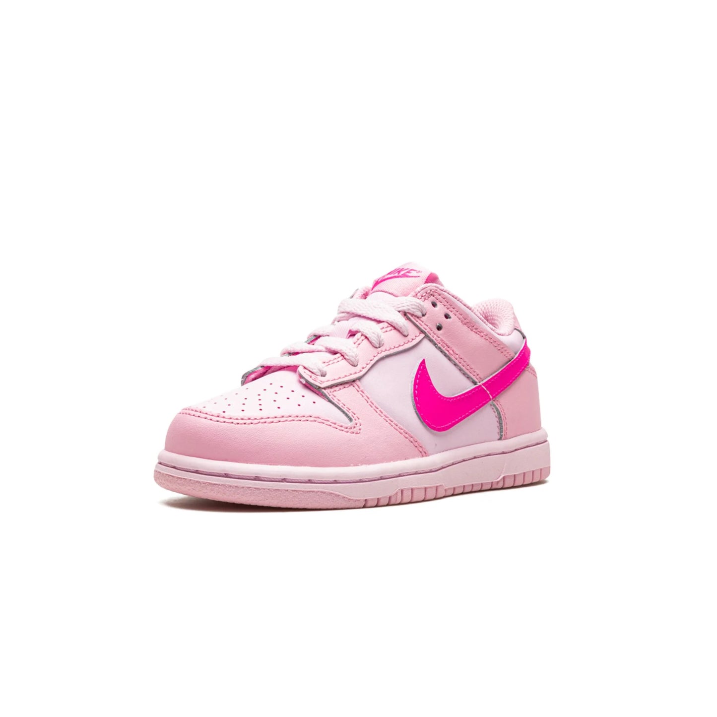 NIKE KIDS DUNK LOW PS "Triple Pink"  WOMENS