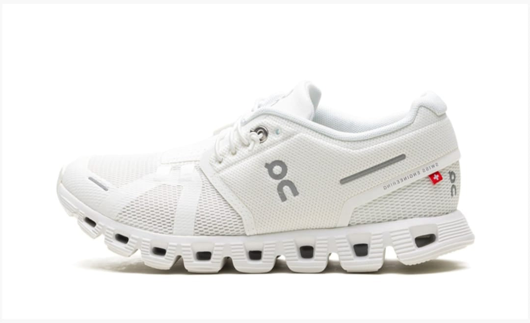 On Running Cloud 5 All White  MENS