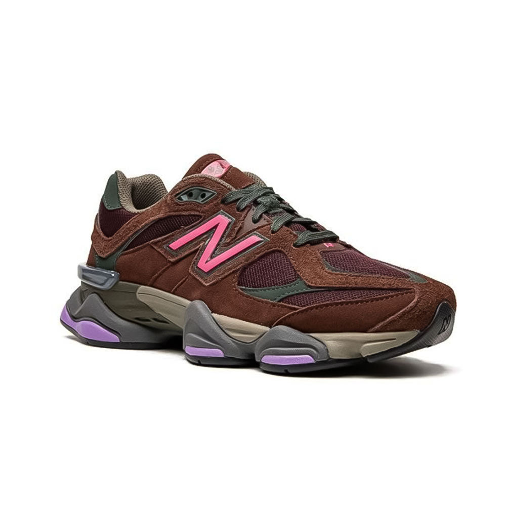 New Balance 9060 Rich Oak Burgundy WOMENS