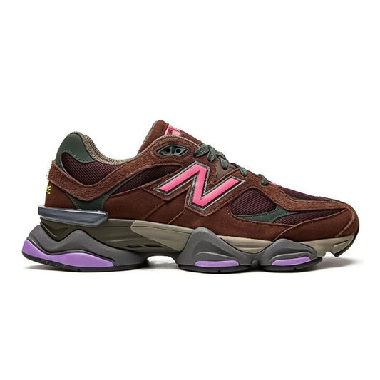 New Balance 9060 Rich Oak Burgundy WOMENS