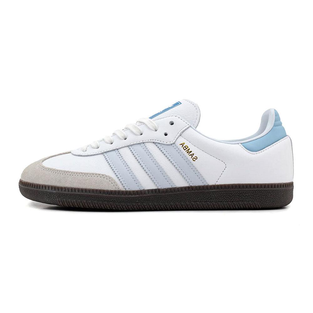 ADIDAS SAMBA OG "White / Halo Blue" Womens