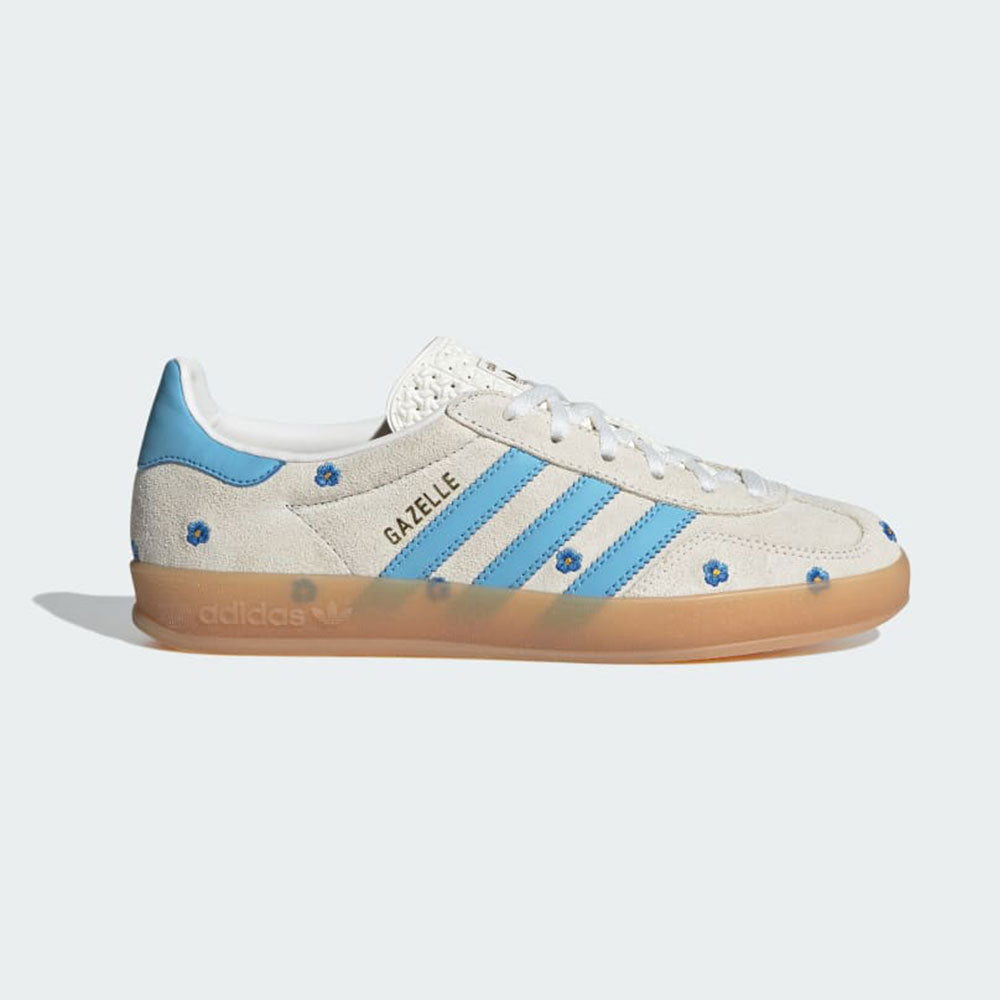 Adidas Gazelle Indoor '' Light blue floral '' WOMENS