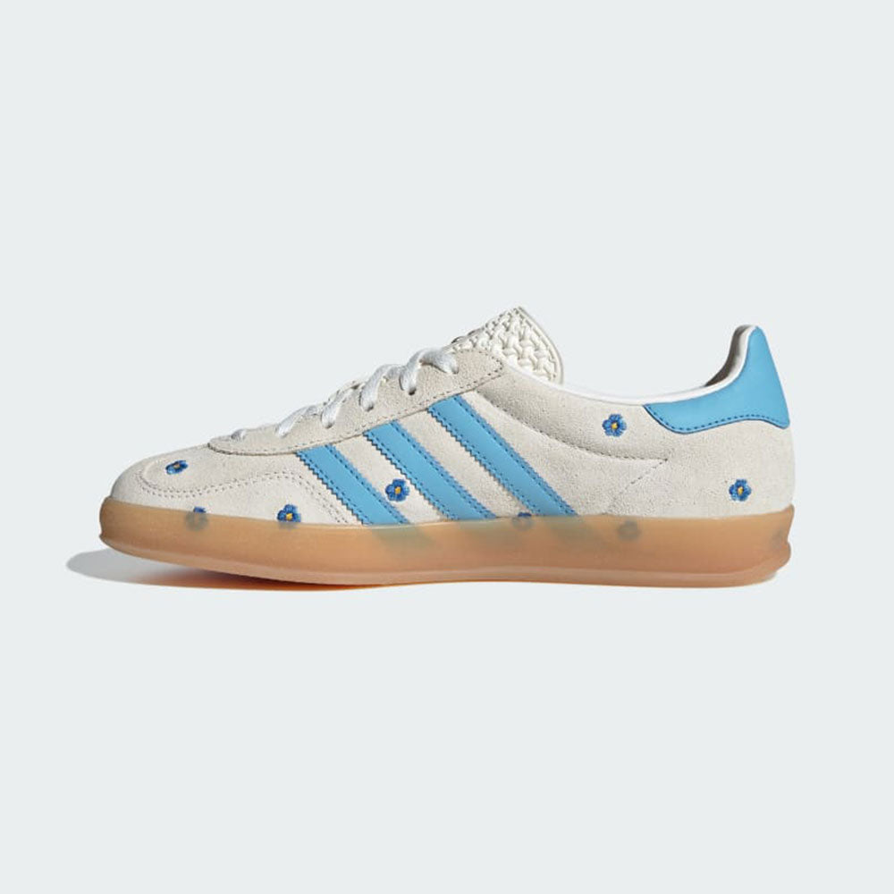 Adidas Gazelle Indoor '' Light blue floral '' WOMENS