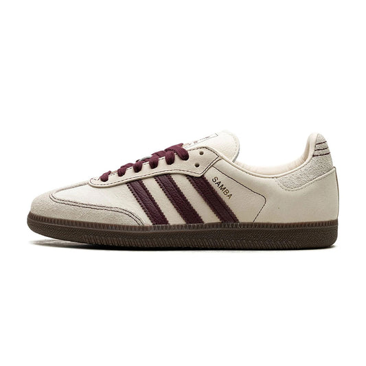 Adidas Sampa OG Wonder White Maroon WOMENS