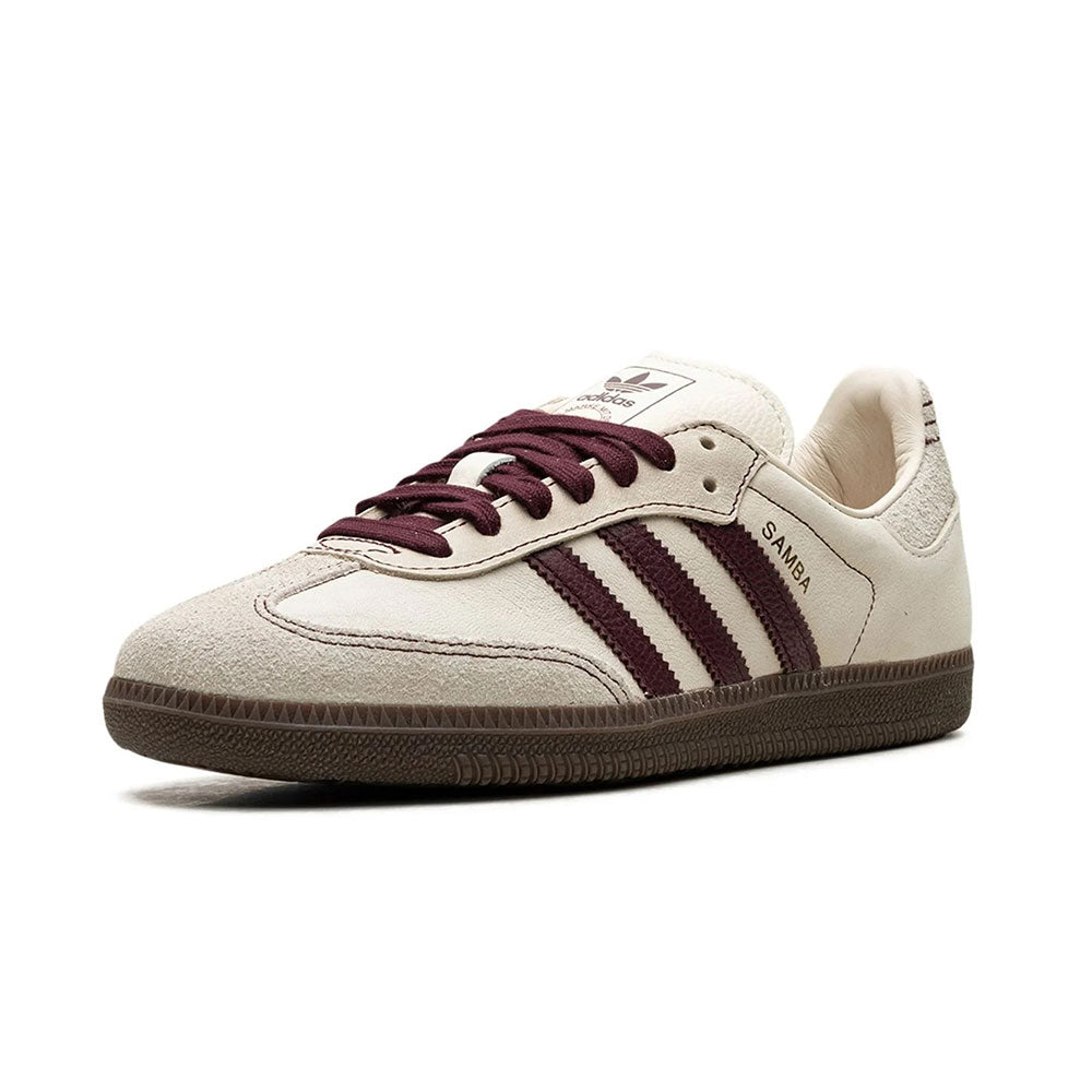 Adidas Sampa OG Wonder White Maroon WOMENS