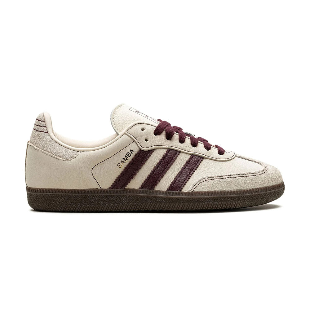 Adidas Sampa OG Wonder White Maroon WOMENS