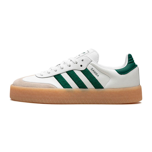 Adidas Sambae White Collegiate Green Gum ( Women's)