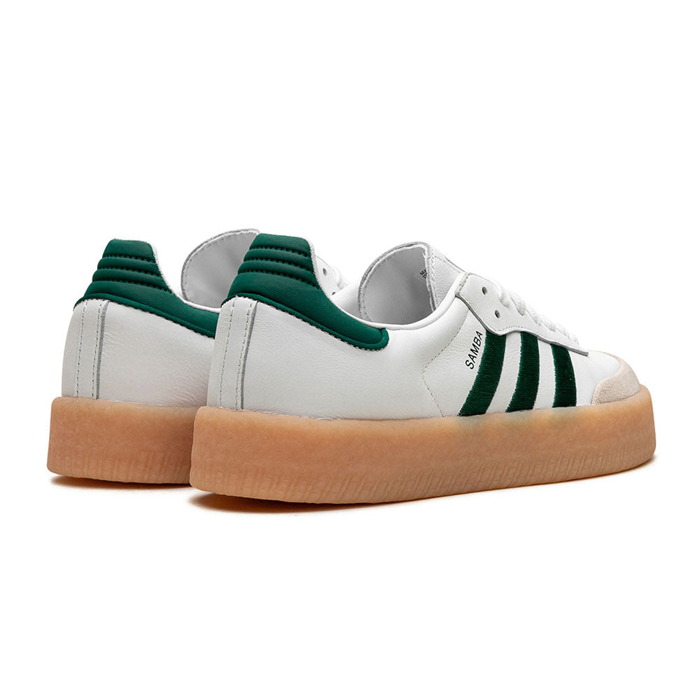 Adidas Sambae White Collegiate Green Gum ( Women's)