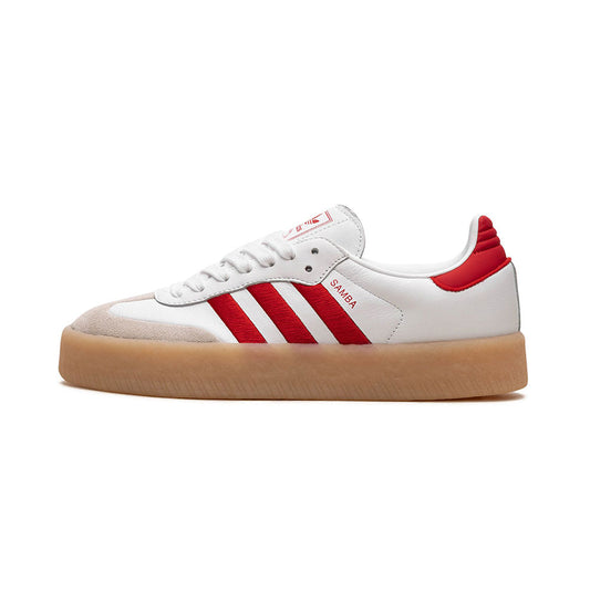 Adidas Sampa OG white better scarlet Gum WOMENS