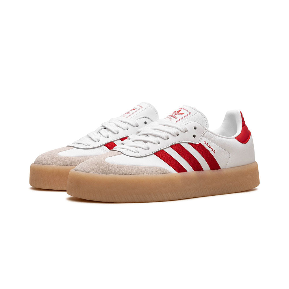 Adidas Sampa OG white better scarlet Gum WOMENS